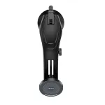 Devia Pro1 X15 magnetiseeritud auto telefoni hoidik imuklaustiga, 15W juhtmevaba laadimisega, MagSafe hilduv, must
