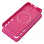 SILIKONKOTT 2mm SAMSUNG S25 Ultra jaoks, hildub MagSafe'iga, roosa