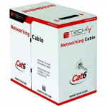 Techly ITP6-CCA-305-BL vrgukaabel Sinine 305 m Cat6 U/UTP (UTP)
