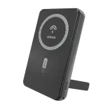 Dudao Magnetiline topatarkuri K14S+ 10000mAh 22.5W USB-A + USB-C MagSafe-compatible alustaga - must