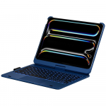 Typecase Flexbook Touch etui klaviatuuriga iPad Pro 11" 2024/2025 mudelile, tumm sini