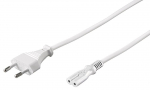 MicroConnect Power Cord Notebook 0.5m White