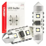 Amio LED CANBUS lambad 12SMD Festoon C5W 3838 36mm Valge 12/24V -04248