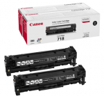 CANON Kaset 718 (2662B005/2662B017) BK 2-pakett OEM