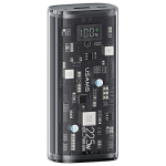 USAMS Powerbank 9000mAh PD 20W QC3.0+PD Dual-Port Fast Charge czarny/must 10KCD18901(US-CD189)