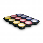 Cupcake tin 12 pcs. Gardenia 27 x 35 x 3 cm + paper cake molds 60 pcs.