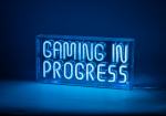 Fuj:tech Neon Gaming on kivitus seinavalgus (F985123)