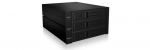 ICY BOX Backplane IcyBox 3x3,5" SATA/SAS HDD/SSD - 2x 5,25" Schacht retail
