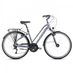 Bicycle ROMET Gazela 5, silver-gray (L)