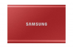 SAMSUNG Delfi SSD T7 500 GB USB Type-C 3.2 Gen 2 (3.1 Gen 2) Punane