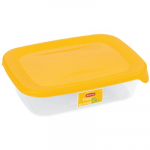 Curver Ristklikukujuline kandik Fresh AND Go, 5l, kollane
