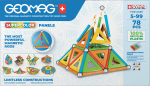 Geomag livrviline magnetiline ehituskomplekt, 78 osa (51024003)