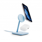 Twelve South HiRise 2 Deluxe Magnetiline juhtmeta laadimisaluse iPhone'ile 12-16 ja MagSafe AirPods'ile