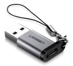 UGREEN US276 USB-A kuni USB-C hendusadapter USB 3.2 Gen 1 / halli, must