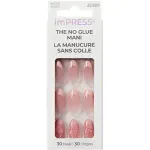 Kiss My Face imPRESS Nails Glow Muse - Sametised ned (30 ks)
