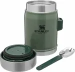 Stanley Legendary Classic ruokatermos + lusikkahaarukka, 400 ml, roheline (10-11353-0169)