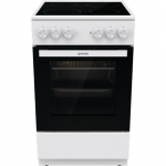 Gorenje Koht | GEC5A21WG-B | Hob tp Elektriline | Ovi tp Elektriline | Valge | Laius 50 cm | Grillimine | Sgavus 59.4 cm | 68 L