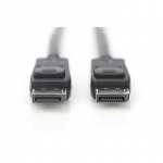 Digitus | DisplayPort-kaabel | AK-340106-010-S | DisplayPort kuni DisplayPort, DisplayPort-mees (versioon 1.3/1.4) | DisplayPort-mees (versioon 1.3/1.4)