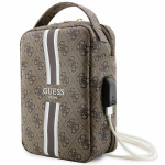 GUESS Torba GUHBP4RPSW Organizer brzowy/pruun 4G trkitud triibud