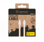 Tactical Stitch Thread USB-C/USB-C kaabel 2m / valge