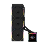 Lian Li Hydroshift II LCD-S, 360TL juhtmeta vedelikjahutussteem juhtpaneeliga, must (GHS2LCDS36TB)