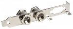 Koolance PCI-t-bracket 2 G1/4-tolmuga, hbedane
