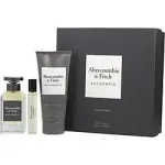 Abercrombie AND Fitch Authentic Man kingitusset 100ml EDT + 200ml juuste ja keha pesemisseep + 15ml EDT