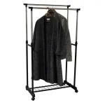 Ordinett Deluxe Double Black 88x43x98-175cm must