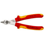 Knipex Electronic Super Knips 78 06 125 (rot/gelb, mit ffnungsfeder und ffnungsbegrenzung)