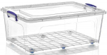DUNYA Rattaga kast lbipaistev 69x47x27 cm, 58 L