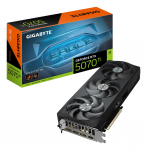 GIGABYTE Graafikakaart||NVIDIA GeForce RTX 5070 Ti|16 GB|GDDR7|256 bit|PCIE 5.0 16x|Kolmefaasiline jahutusradiaator|1xHDMI|3xDisplayPort|GV-N507TEAGLEOC-16GD1.0