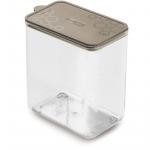 Toodekondi ruutuformaadiga, 1,8L, Con. 15,5x10x17,1cm, hall-braon