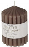 Home Styling Collection Candle brown 10x7x7cm