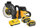 DEWALT. STEEL AND CONCRETE CUTTER 54V 230mm DCS691X2 2x9.0Ah
