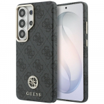 GUESS Etui 4G Rhinestone Round Logo MagSafe Samsung Galaxy S26 Ultra must