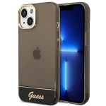 GUESS GUHCP14SHGCOK iPhone 14 / 15 / 13 6.1" must kvakott Lbipaistev