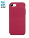 Riff Slim AND amp; Soft Silikoonist Pehme Tagakaas Apple iPhone'i 7 / 8 / SE 2020 Rose Red jaoks