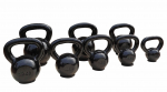 Kettlebell cast iron with rubber base TOORX 16kg