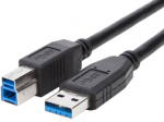 Brackton Kabel USB Type-A - Type-B 5GB/s 0,5m