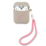 GUESS GUACA2LSVSGP AirPods 1/2 kate halliroosa/halliroosa Silikoon Vintage