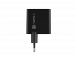 NATEC Ribera GaN 65W USB-A USB-C must kohalikus mustas vrvis