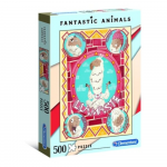 Clementoni Fantastilised Loomad, Lamed, Puzzle, Unisex, 500 tk
