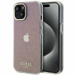GUESS GUHCP15SHDECMP iPhone 15 / 14 / 13 6.1" rowy / roosa kvakott IML Faceted Mirror Disco Iridescent