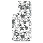 SAMSUNG Paneel GP-TOU021HOUJW do etui Frame Cover do Galaxy S22 Simpsons biay/white