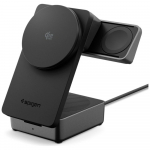 Spigen Induktsioonlaadija Essential EF323MQ 3in1 25W Qi2.2 MagSafe must