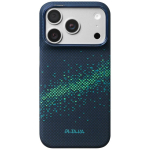 PITAKA Etui Edge Milky Way Galaxy 2.0 MagSafe iPhone 18 Pro / 17 Pro jaoks Nearfield Blue