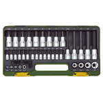Socket set 1/4", TX and HX 41 part PROXXON