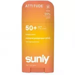 Attitude Sunly Mineral Stick SPF 50 - Mineraalne pikesekreem pulga kujusel 60,0 g