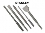 Stanley SDS-plus chisel and drill bit set 5pcs. (STA54400)