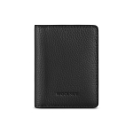 Woolnut Leather Bifold Wallet lompakko, musta (WN-WAL-A-2700-BK)
